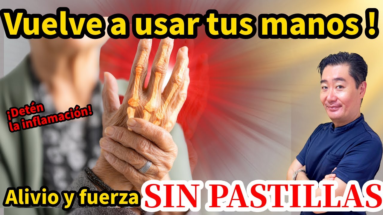 ¡Ejercicio para detener la inflamación crónica de las manos! ¡Sin medicinas reduce las molestias!