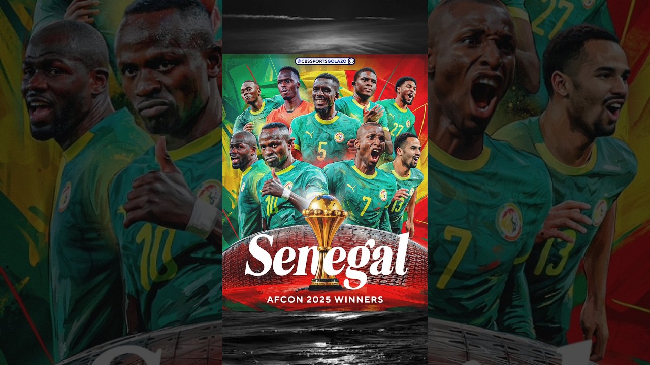 SENEGAL WIN AFCON 2025 🔥 