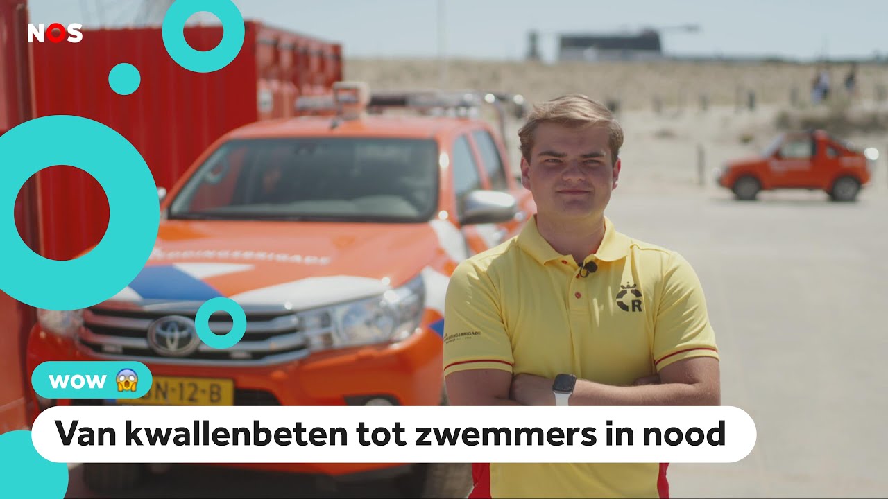Op pad met de reddingsbrigade 'Met golven van vier meter de zee in'