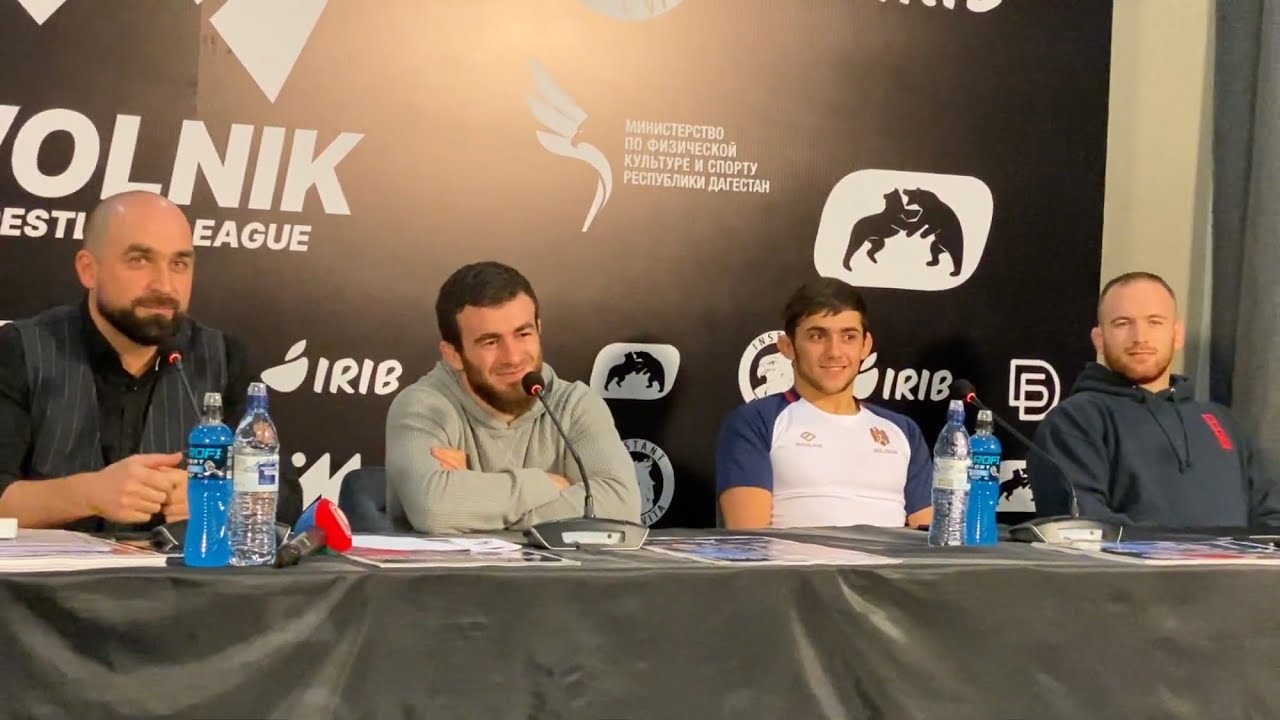 Пресс-конференция Wolnik 7:Мусукаев,Ферзалиев,Мамедов,Грахмез