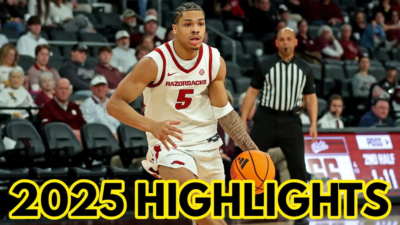 Darius Acuff Jr - Arkansas Highlights 2025