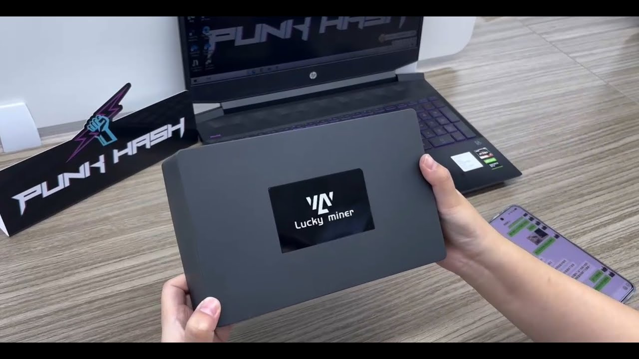 Lucky Bitcoin Miner LV08 #luckyminer #solomining #bitcoin #bitaxe #nerdminer