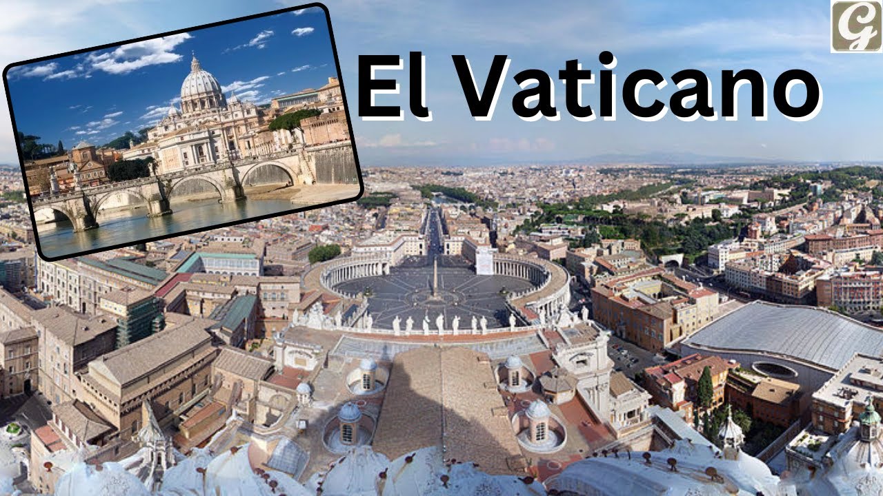 Vaticano el país MÁS PEQUEÑO del mundo Basílica y Plaza de San Pedro