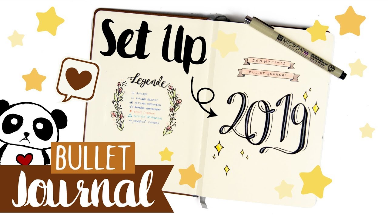 Bullet Journal Setup | DEUTSCH | Mein erstes Mal  :D