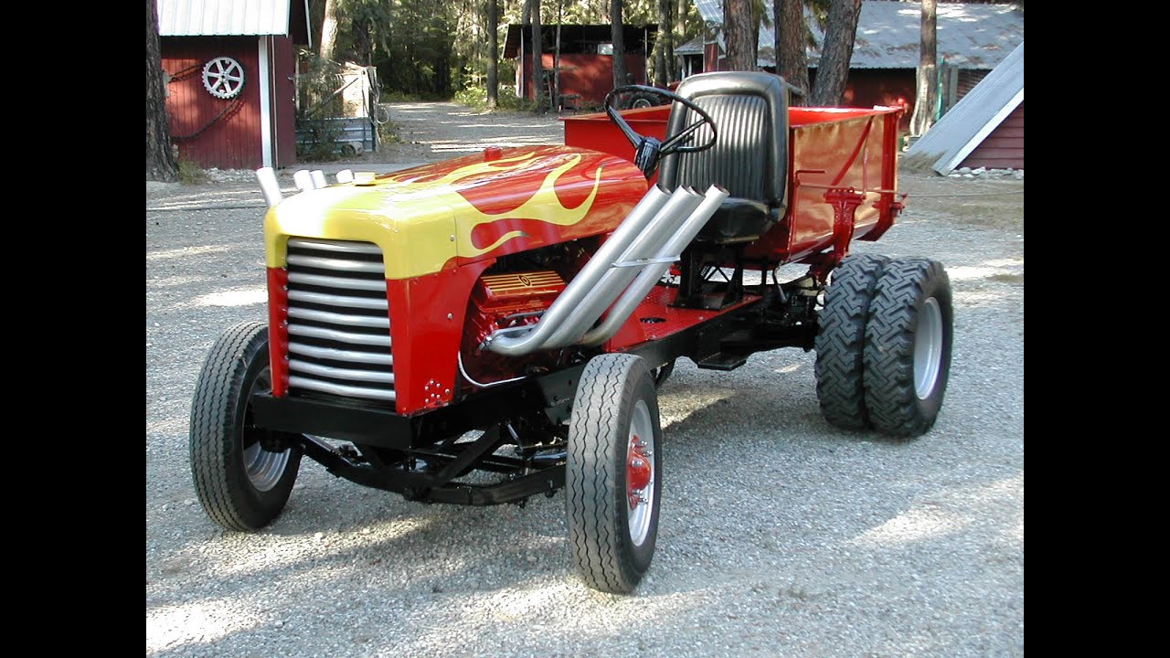 HOT 394 c.i. Olds powered 1957 TORO - Hot rod muscle tractor build _ 2nd in a video series