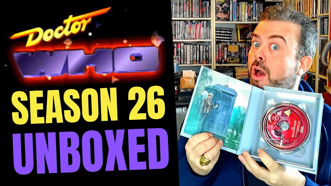 DOCTOR WHO SEASON 26 UNBOXED - includes ALL the Doctor Who Season 26 Bluray special features