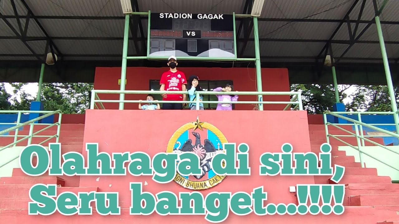 Olahraga Di Stadion Gagak Hitam Kodam Bintaro | Drama