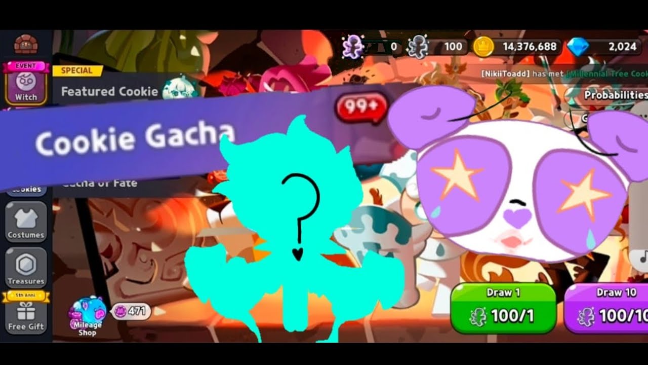 100 COOKIE GACHA IN COOKIE RUN KINGDOM (EPICS AND MORE) 😄