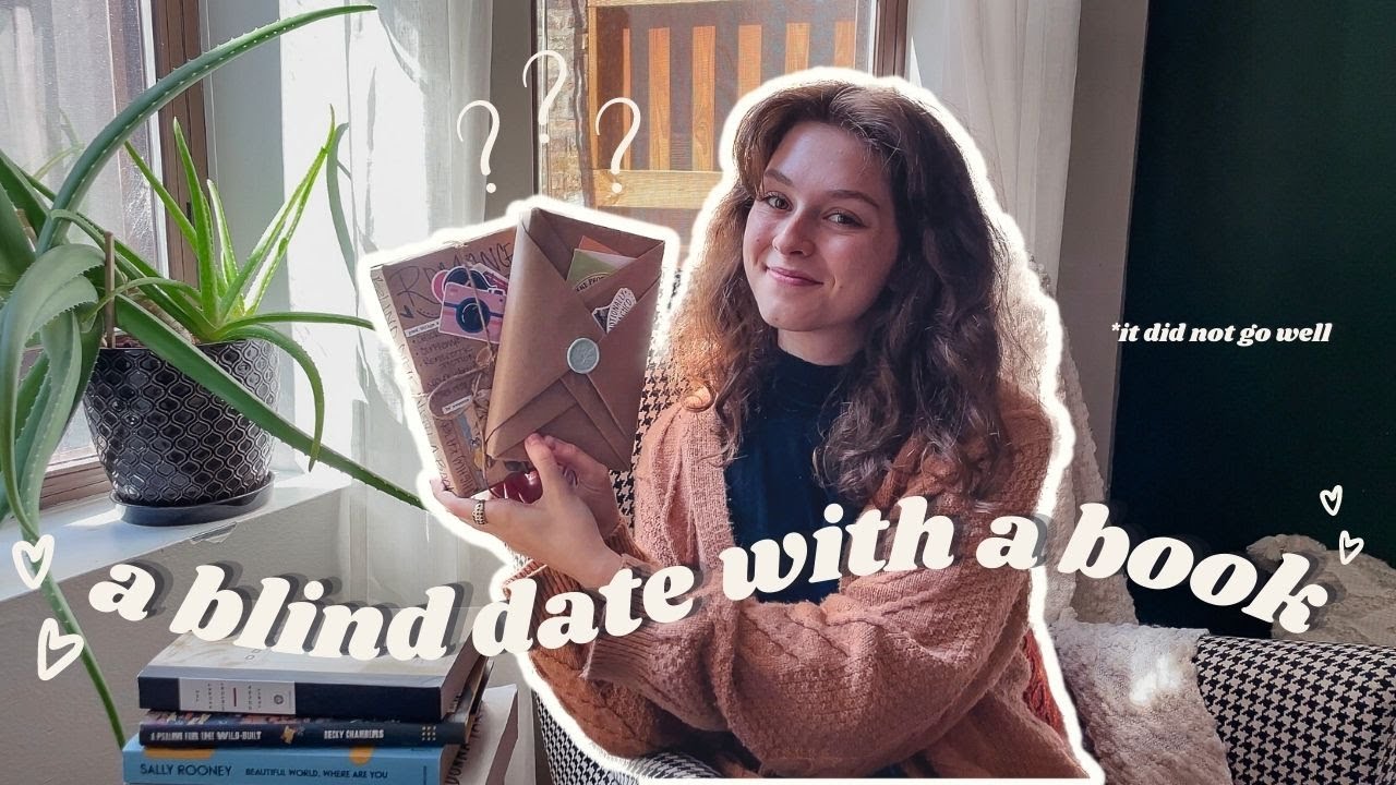 I read a blind date with a book and it did not go well 😳 | a reading vlog