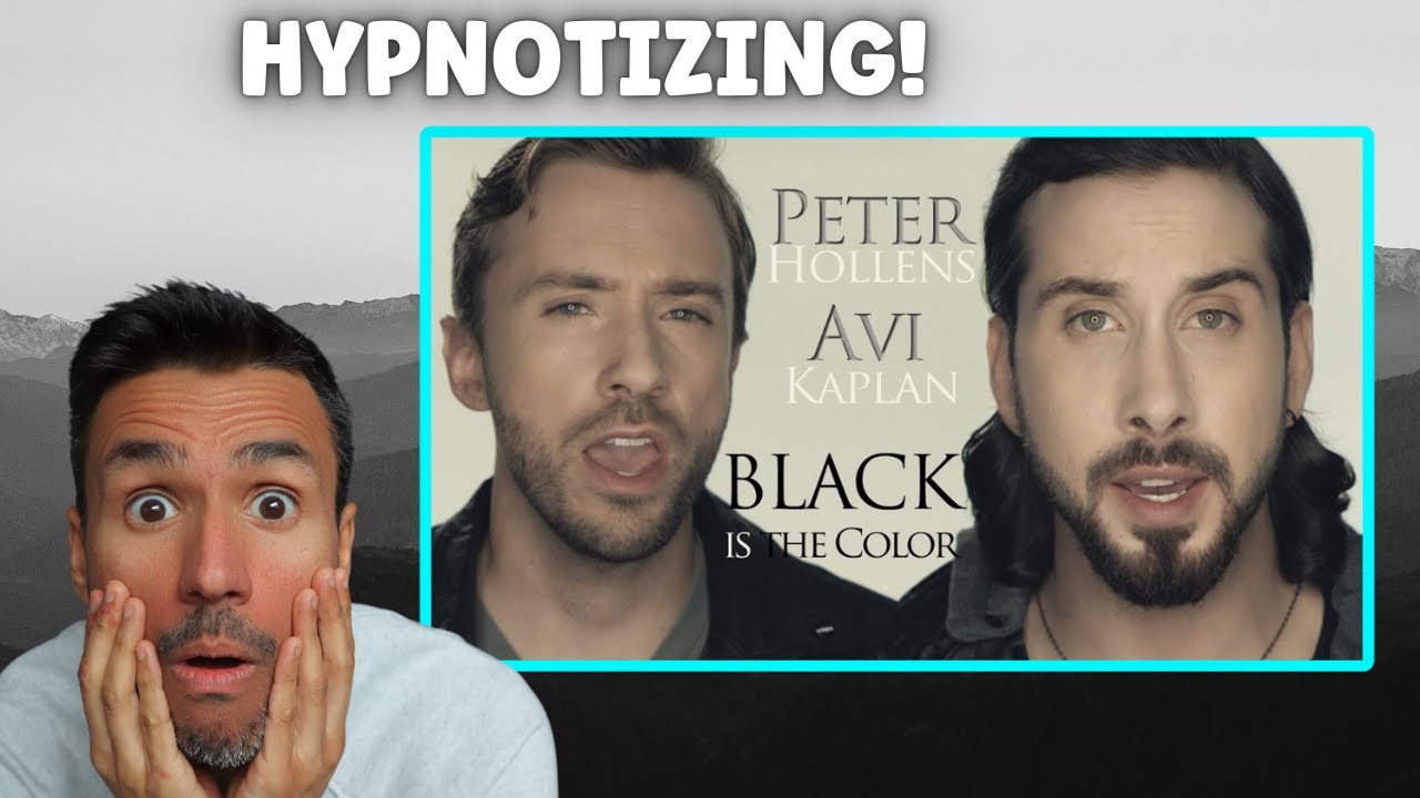 Peter Hollens & Avi Kaplan - Black Is The Color Of My True Love's Hair (REACTION)