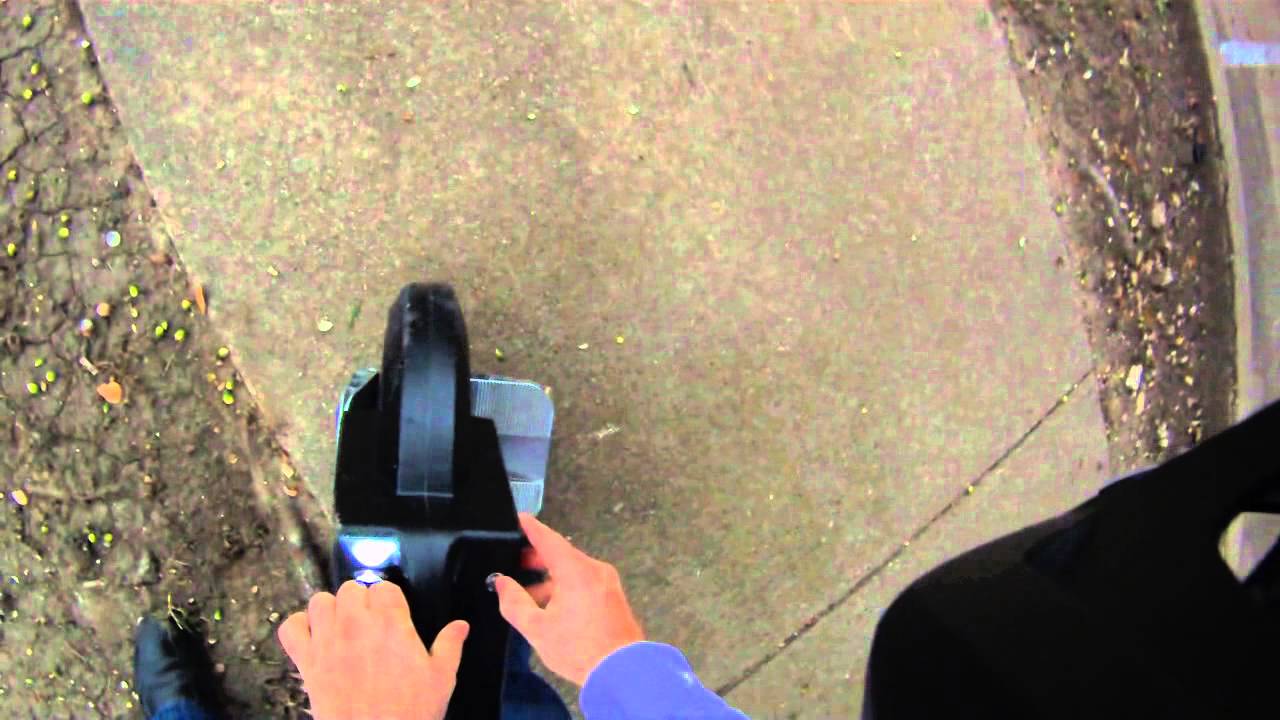 IPS121 Electric Unicycle - First Real Fall