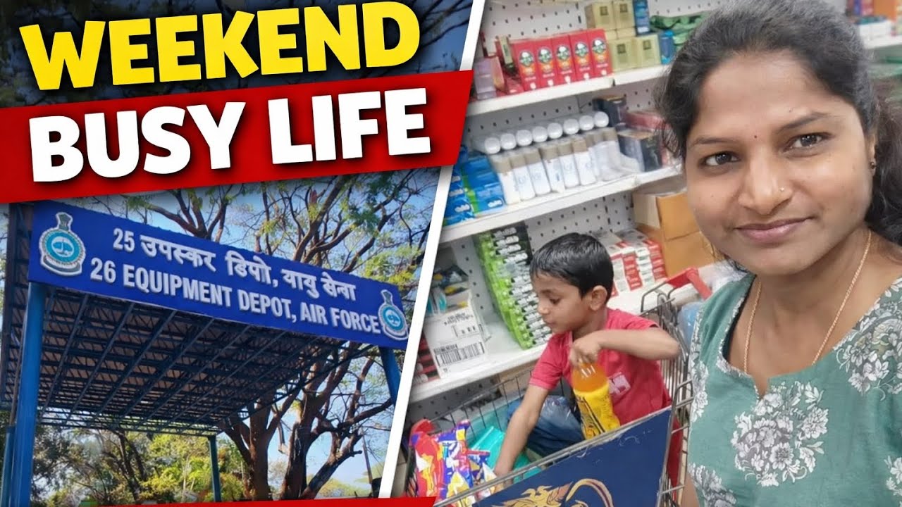 Weekend Busy LIFE # Canteen Groceries # Daily Vlogs # Cute Moments with Kid
