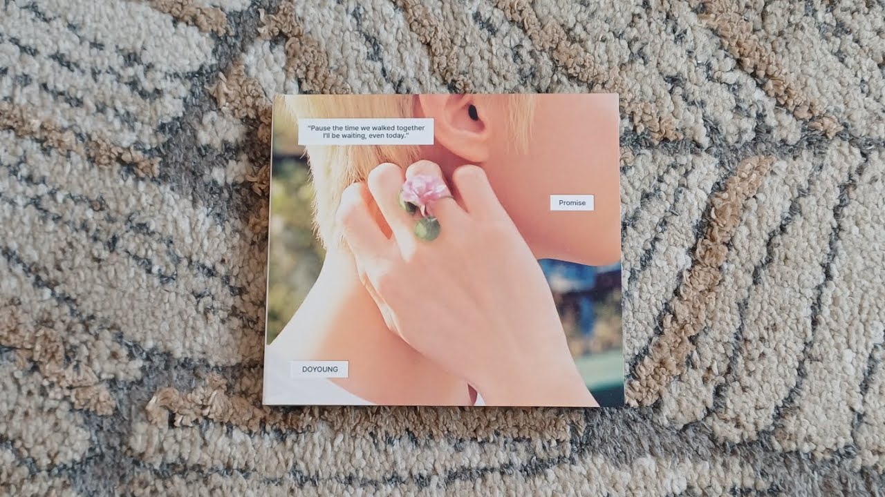 Unboxing Doyoung Promise with Ktown4u pre-order benefit
