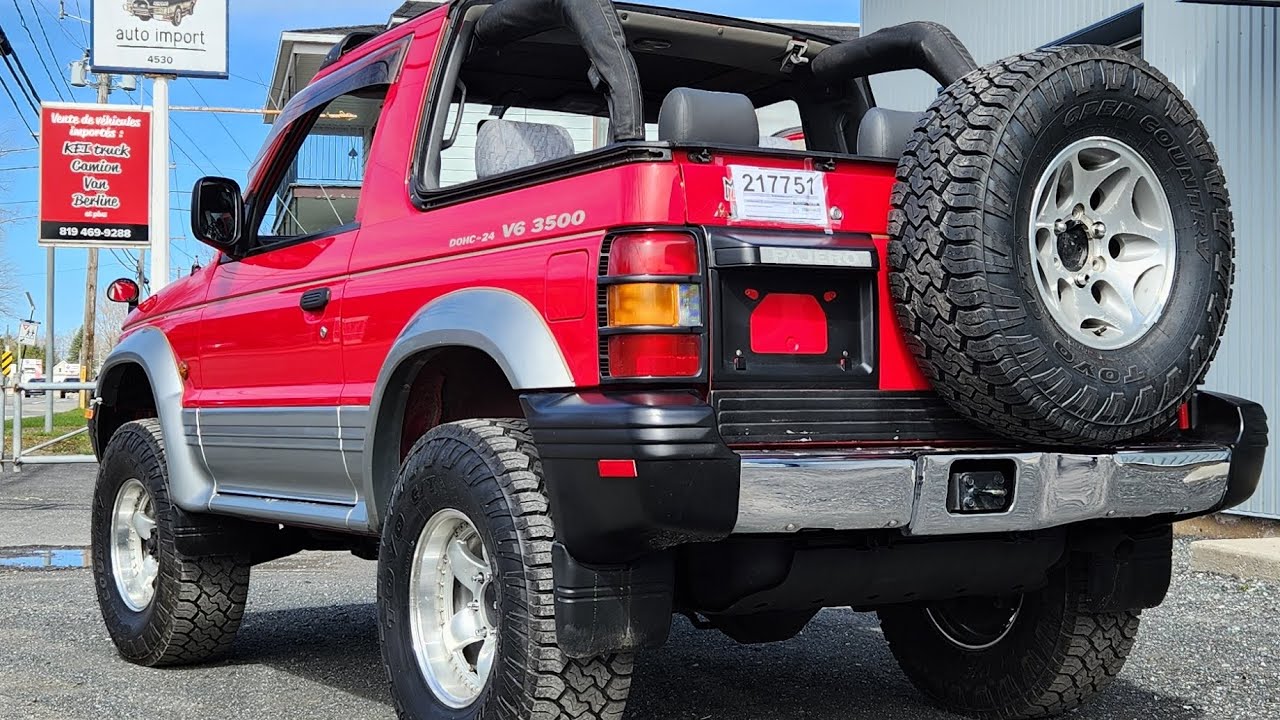Mitsubishi Pajero 4x4 1996 convertible