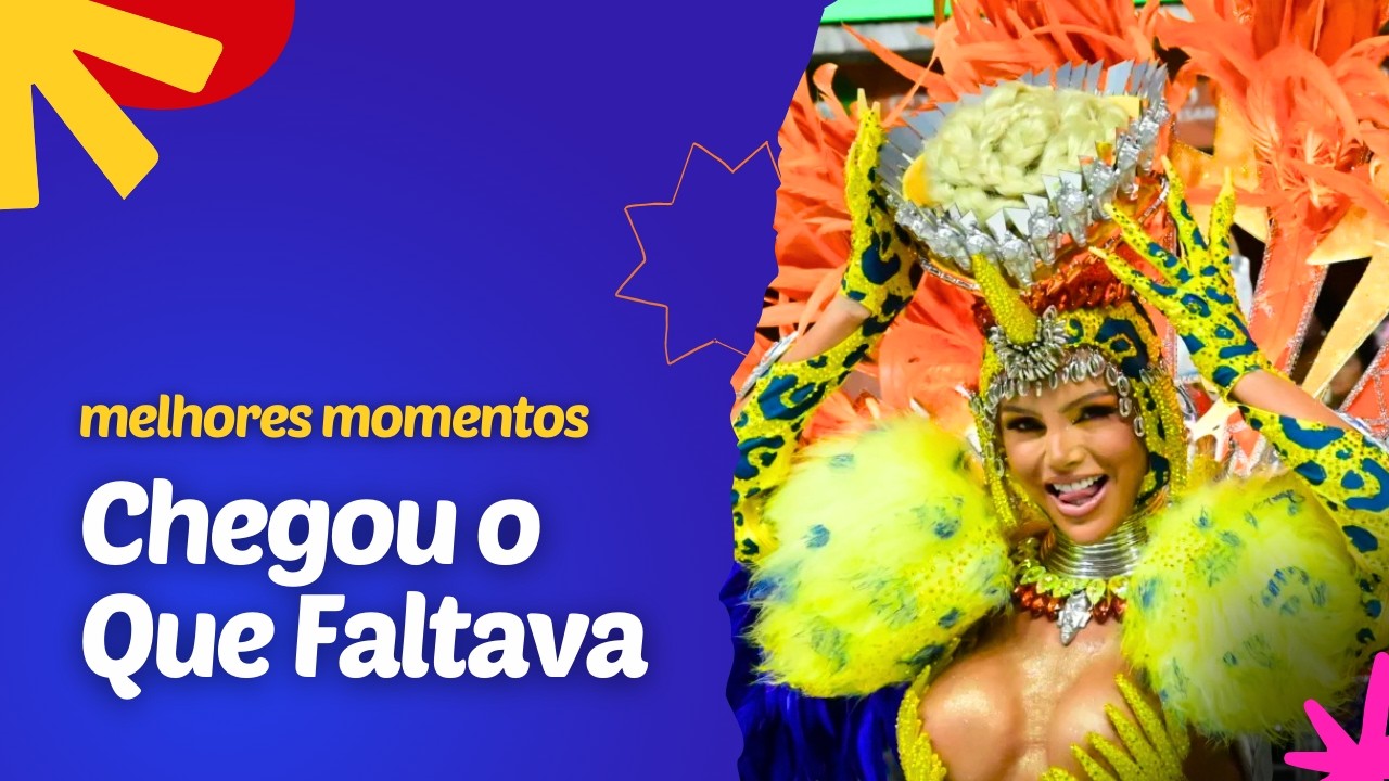 Carnaval de Vitória 2026: melhores momentos do desfile da Chegou o Que Faltava