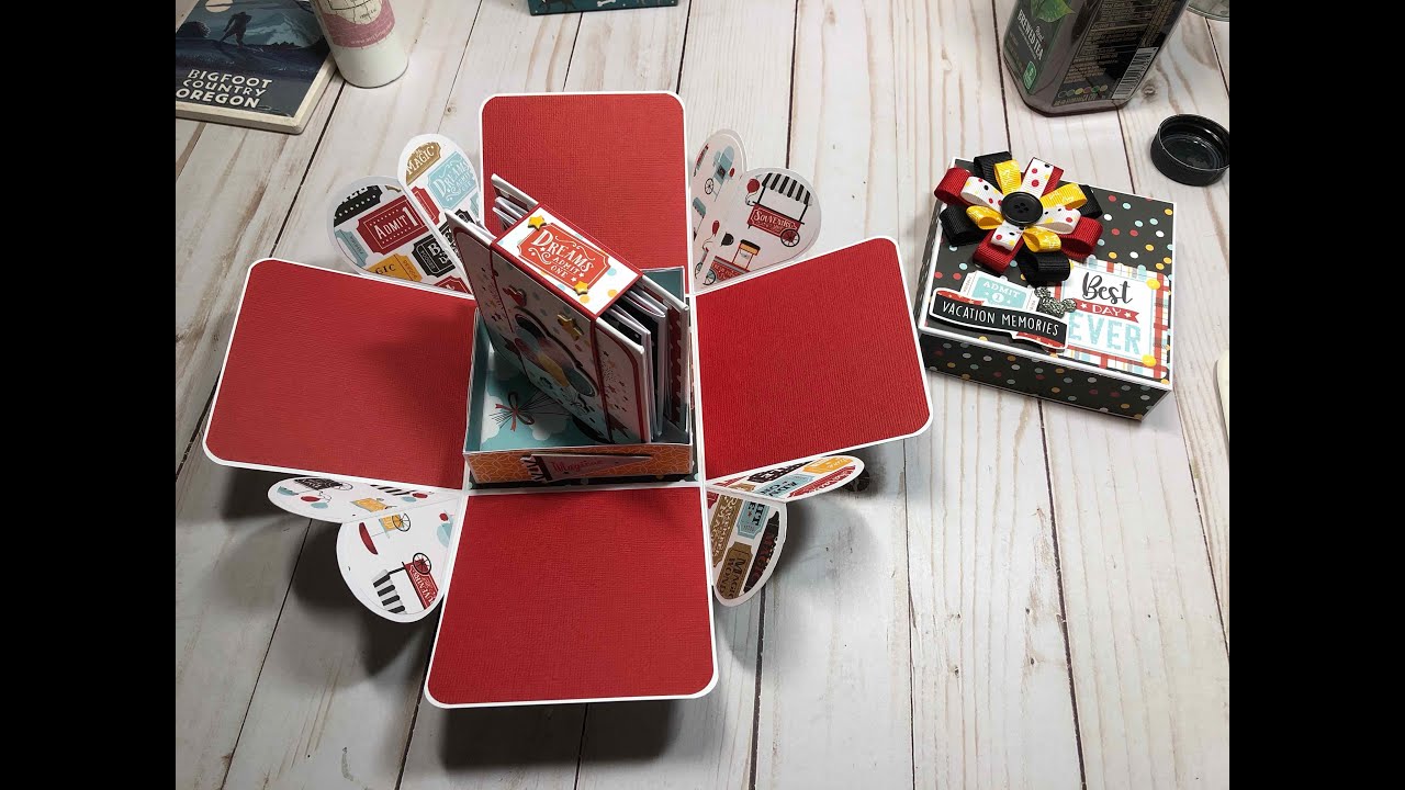 Squash Album Explosion Box Tutorial