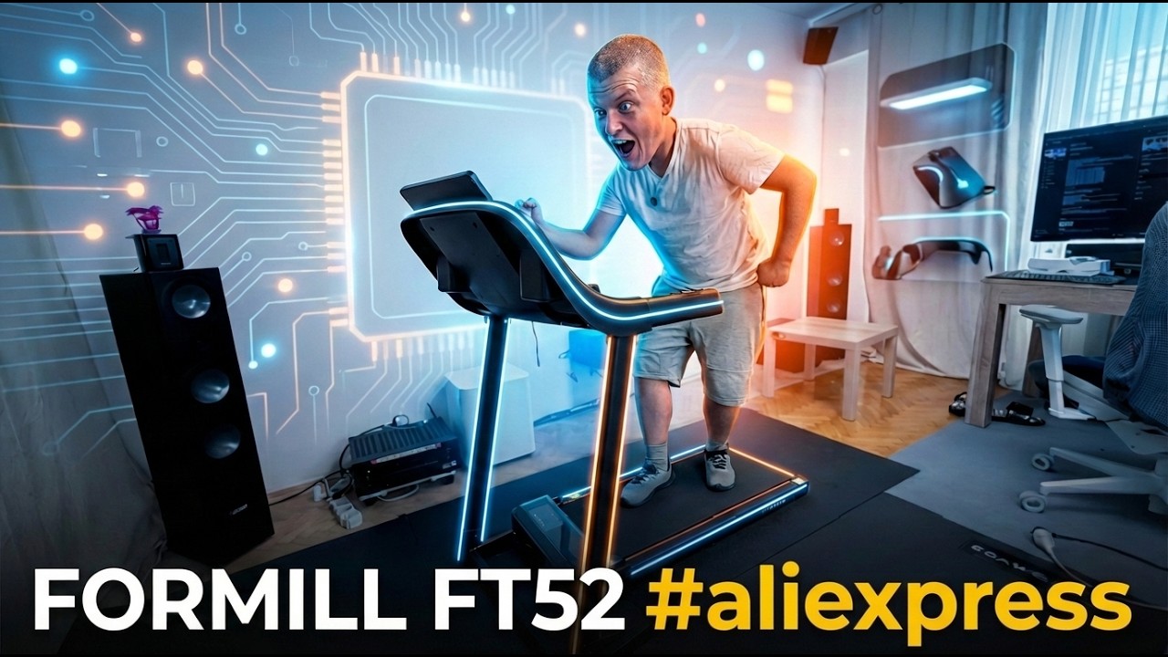 Formill FT52 2 in 1 Treadmill  #aliexpress