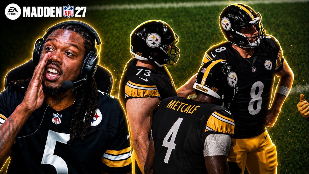 Я впервые сыграл в Madden 27! Питтсбург Стилерз! (Рейтинговый онлайн-матч)