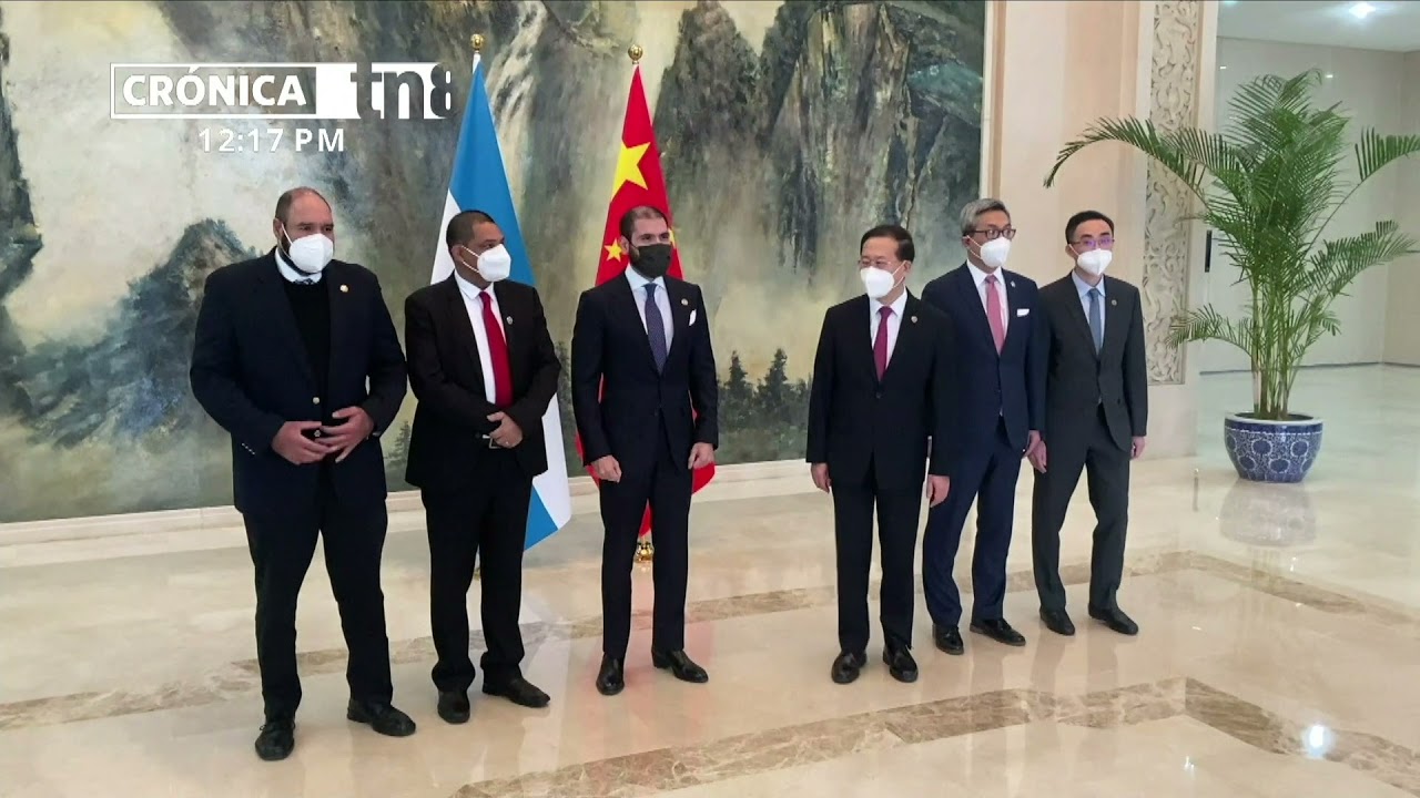 Nicaragua restablece relaciones diplom&aacute;ticas con la Rep&uacute;blica Popular China
