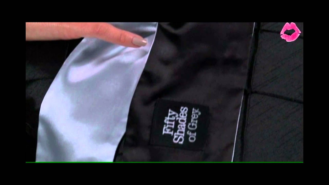 Fifty Shades of Grey Soft Limits Deluxe Wrist Tie Silver - ELDT-FSG40179