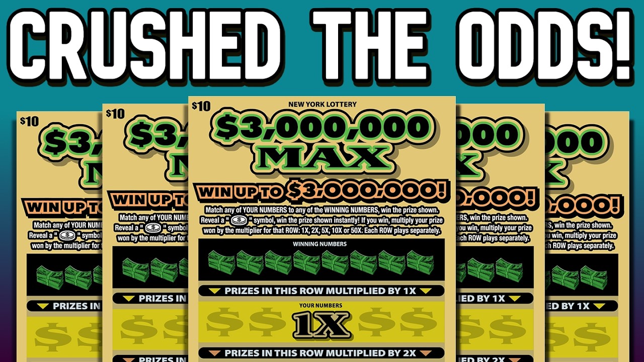 GREAT Run of Tickets! Moment of Appreciation Incoming! $3,000,000 Max | New York Lottery