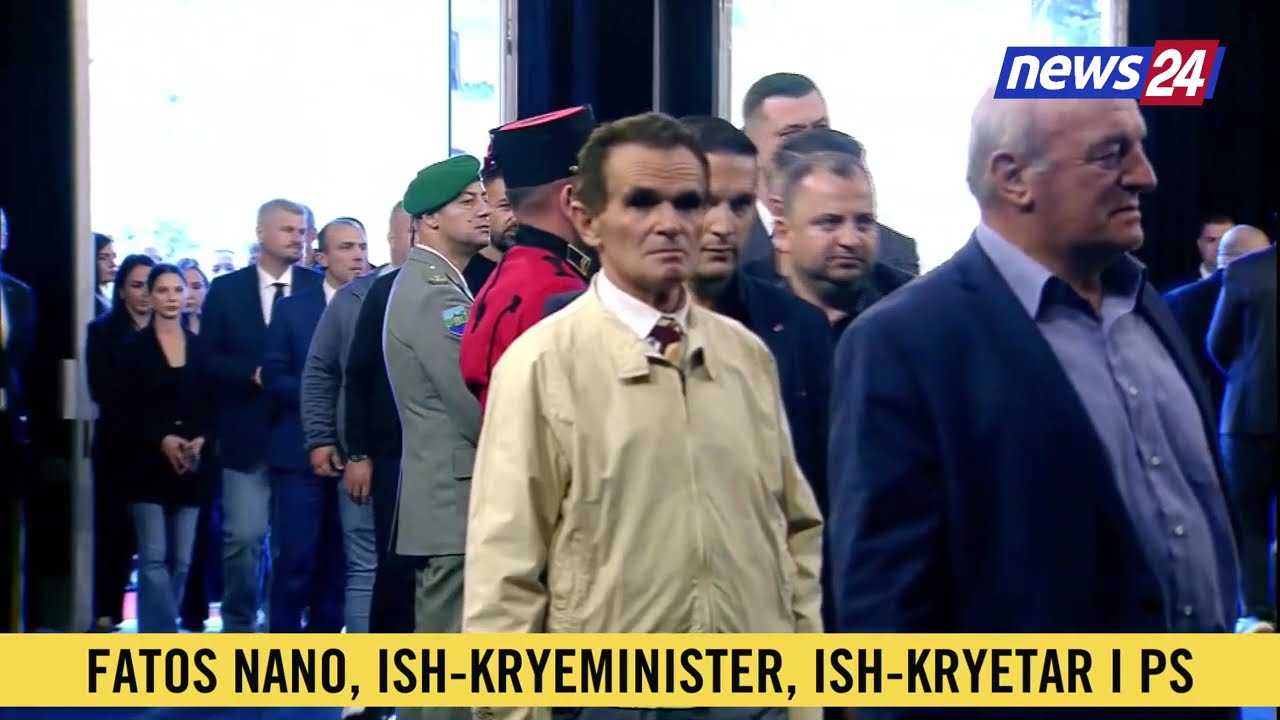 Homazhet për Fatos Nanon në Pallatin e Kongreseve
