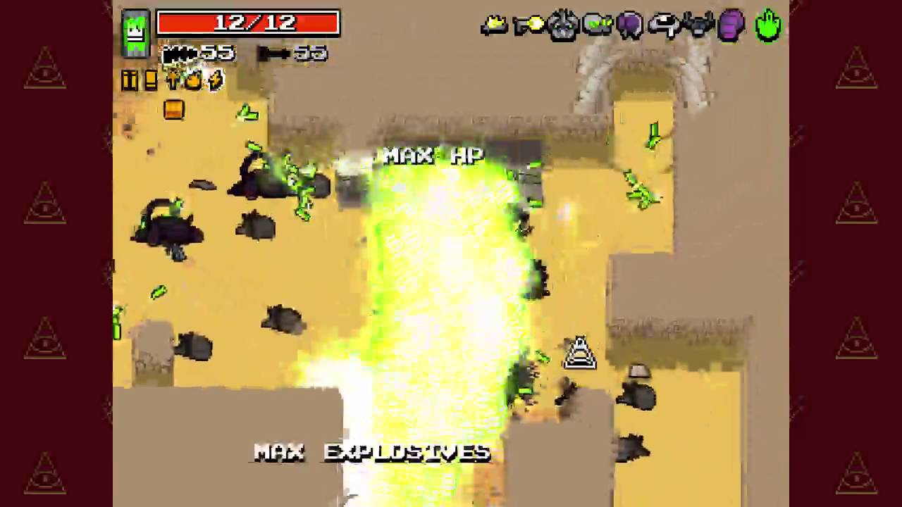 Nuclear Throne: What happens when Horror has infinite Rad and hold M2??