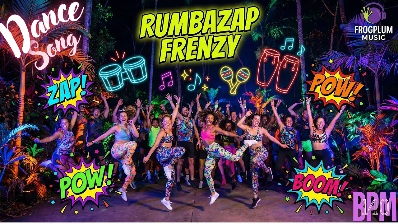 RumbaZap Frenzy – 140 BPM Afro Latin Dance Fitness #zumba #dancemusic