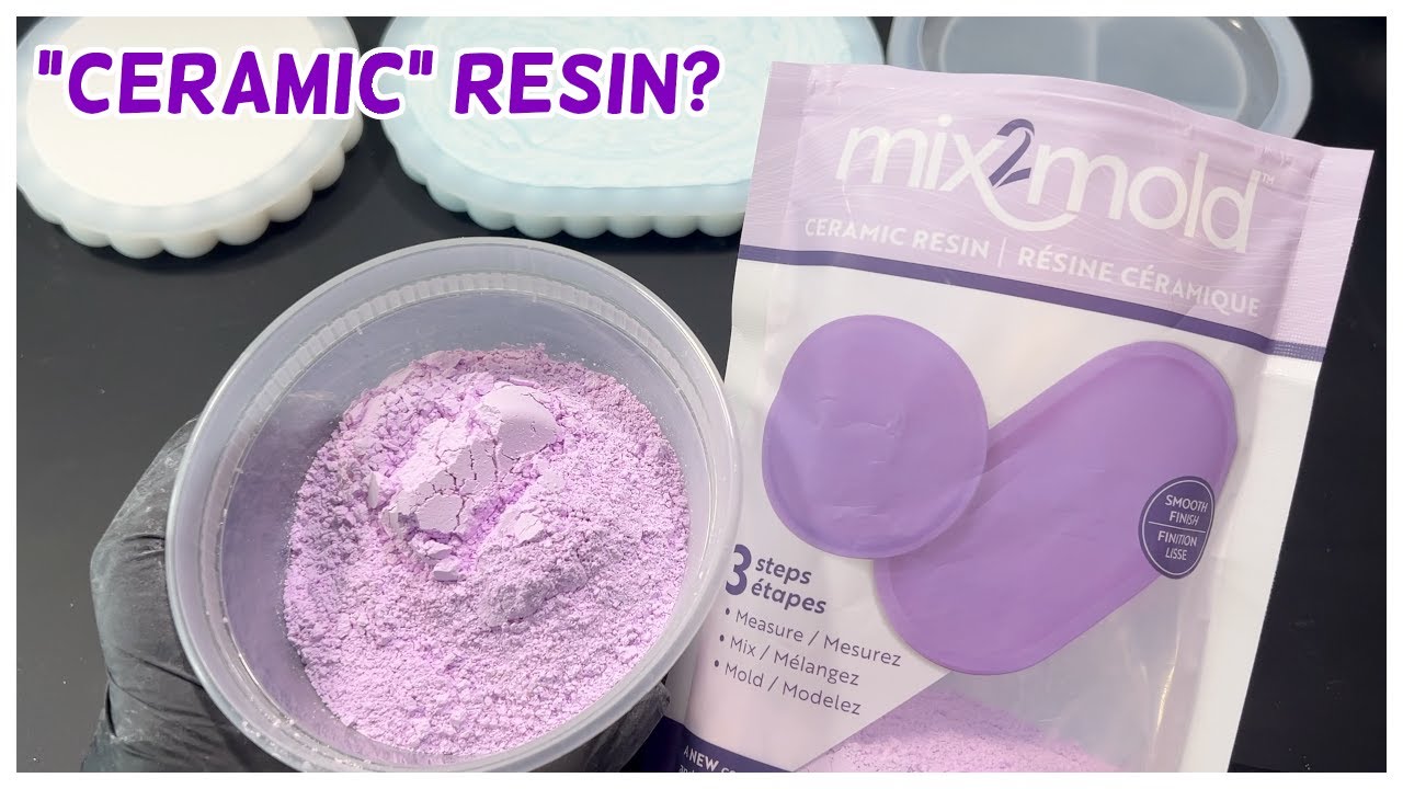 ЭКО-«СМОЛА» от MICHAELS? | Пробуем «керамическую» смолу MIX 2 MOLD от Бри Риз #Mix2Mold