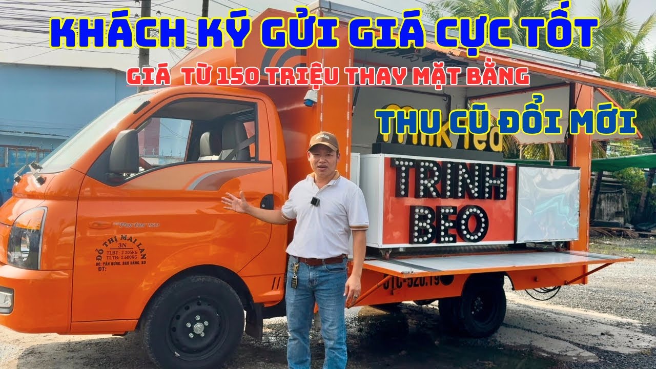 XE BÁN HÀNG LƯU ĐỘNG ĐÃ QUA SỬ DỤNG
