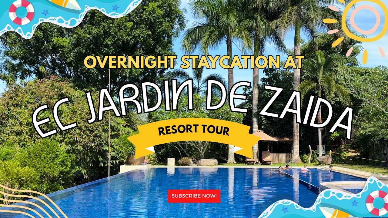 Overnight Staycation at El Jardin de Zaida ||  Resort Tour