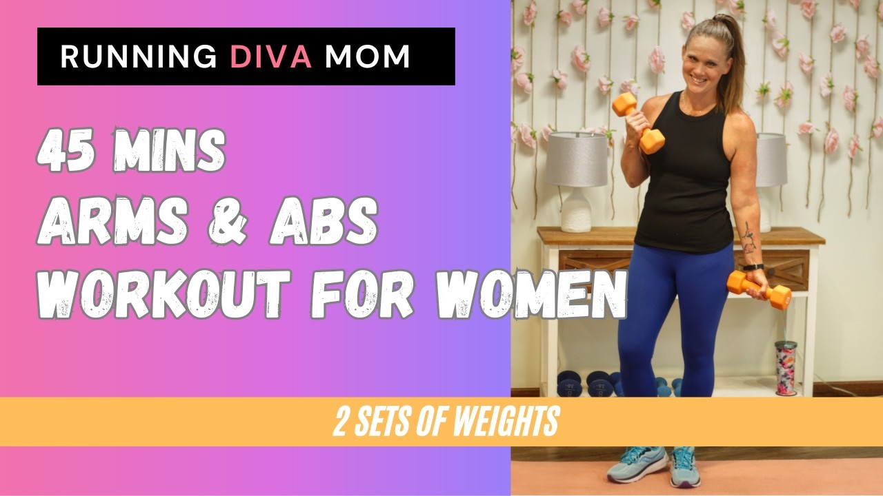 Arms & Abs Workout - 2 sets of weights [recorded 12/14/2020]