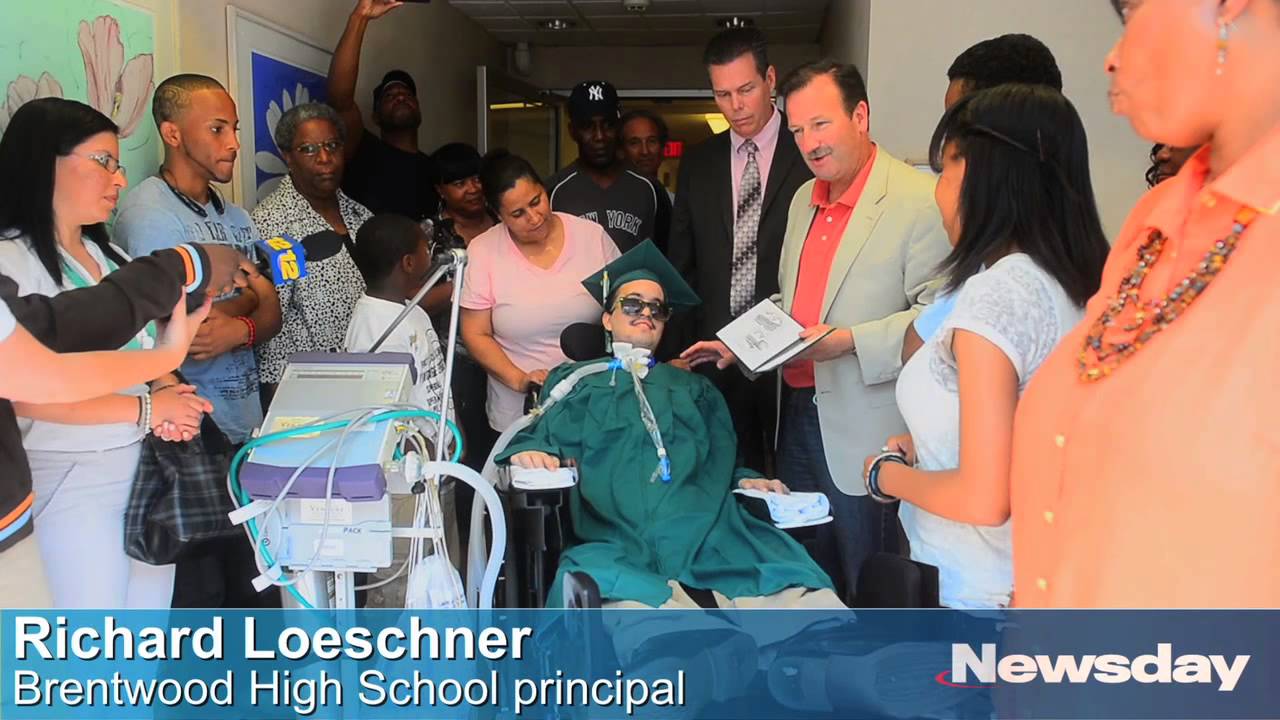 Paralyzed Brentwood HS student graduates