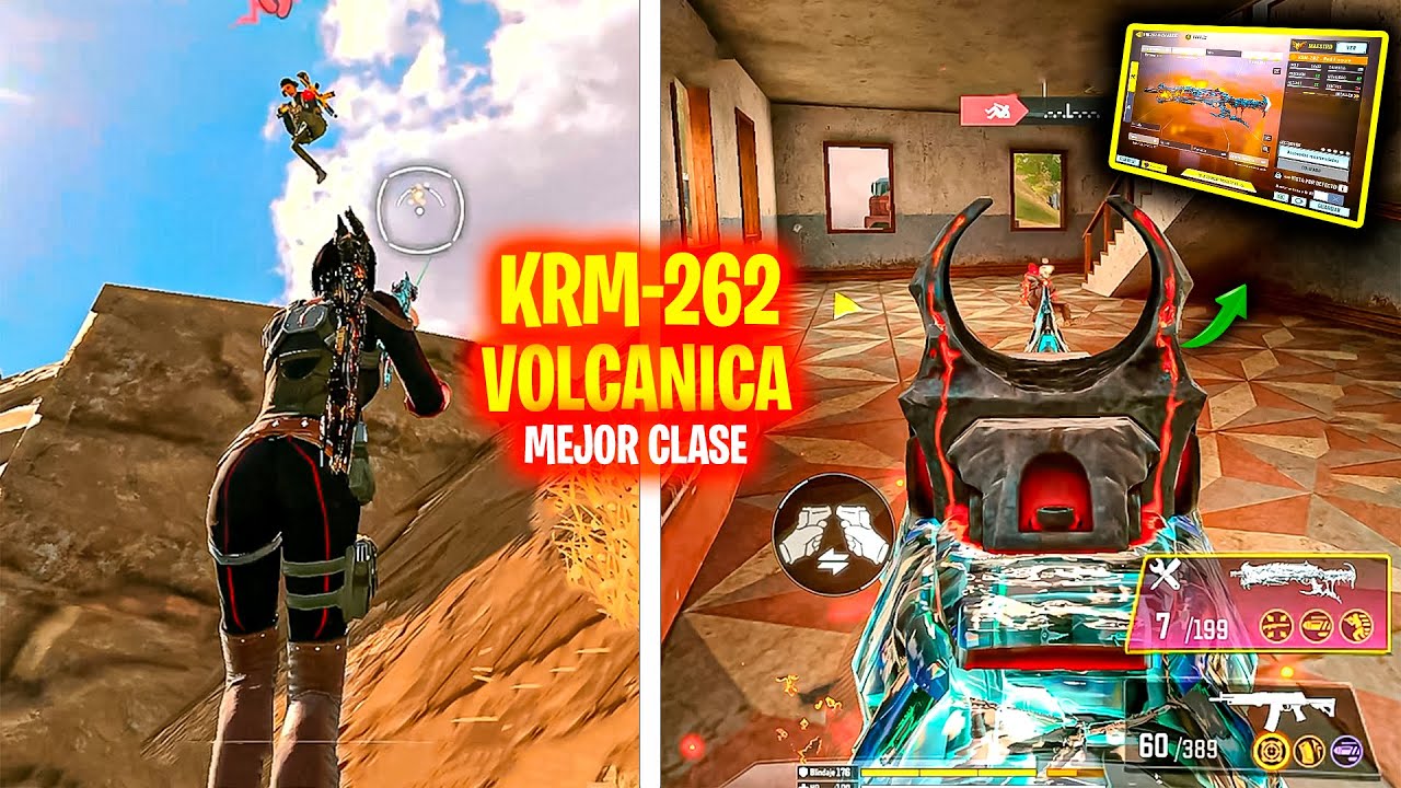 🔥 ¡La NUEVA KRM-262 Volcánica Elimina de Un Tiro! | COD MOBILE