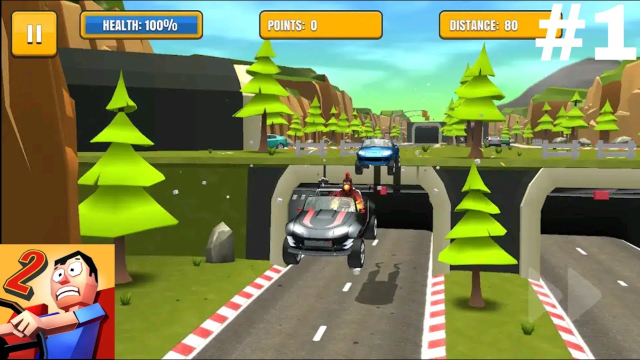 Faily Brakes 2 gameplay video Android mobilegameplay Store.......part#1