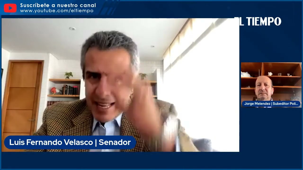 Luis Fernando Velasco habla sobre su trabajo en el Senado y el empalme  | El Tiempo