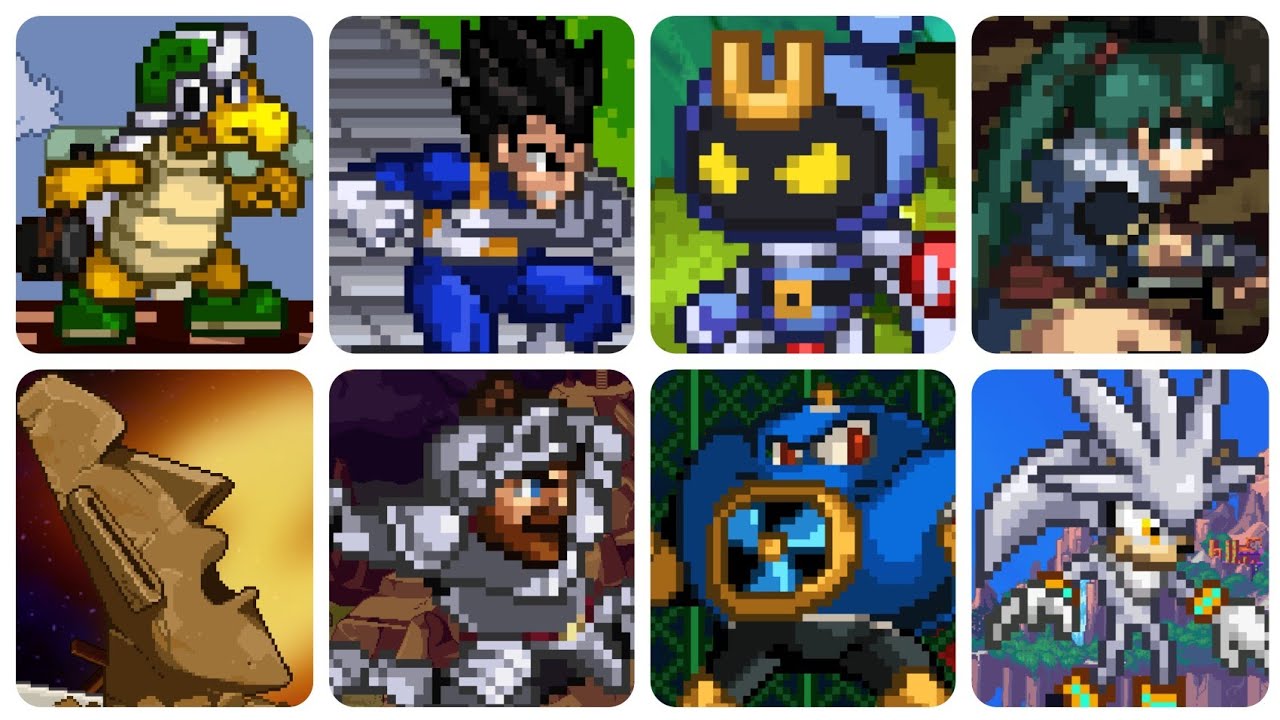 Super Smash Flash 2 — все трофеи-помощники (1.4.0 Beta)