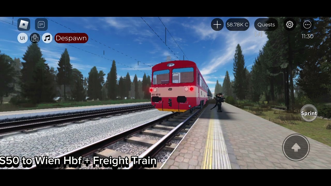 Roblox Train Sim: Trainspotting at Landeck