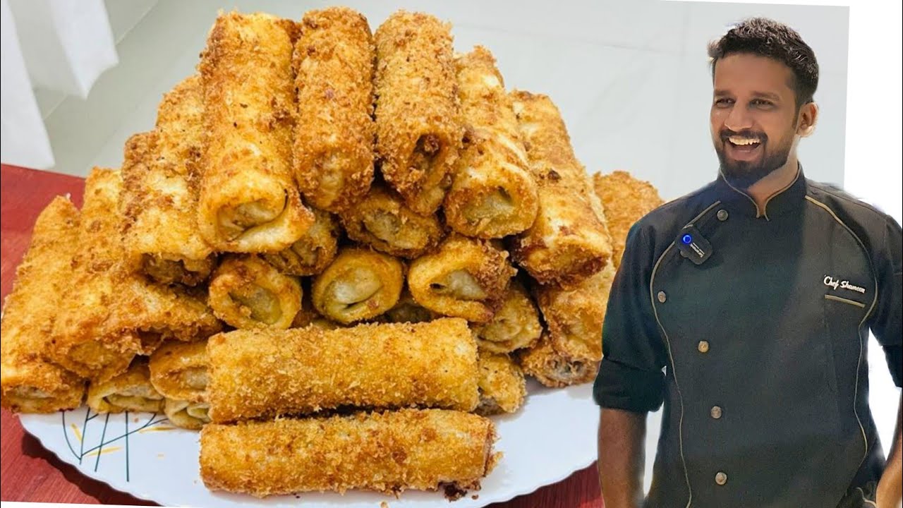 My style of Evening Snacks Roll | No High Masala | Chicken/Beef Roll