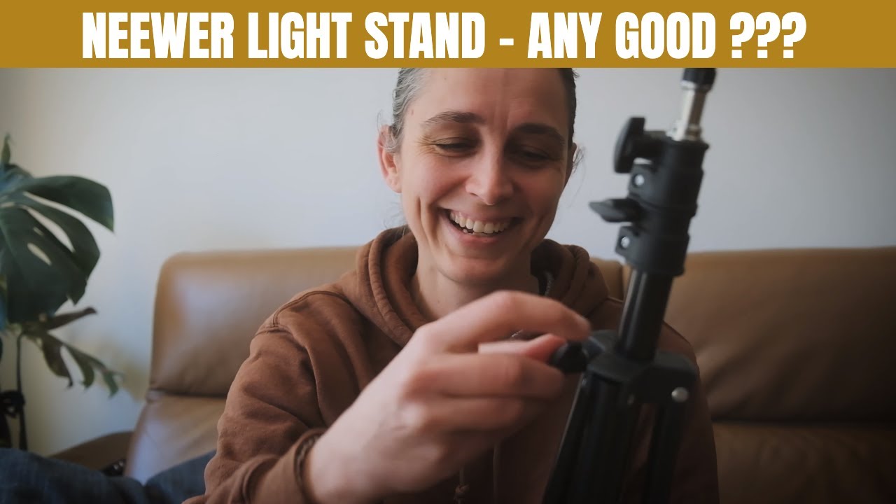 Neewer Light Stand - Unboxing and Test
