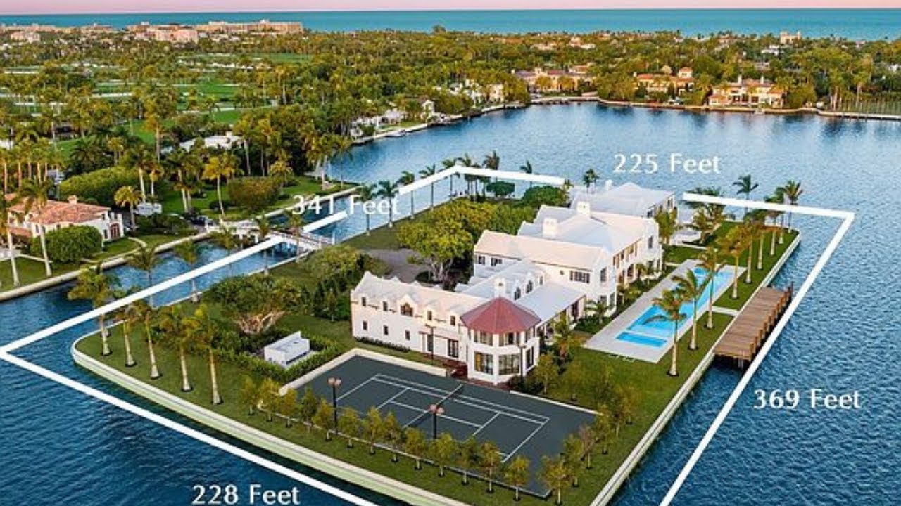 Tour the Only Private Island in Palm Beach
