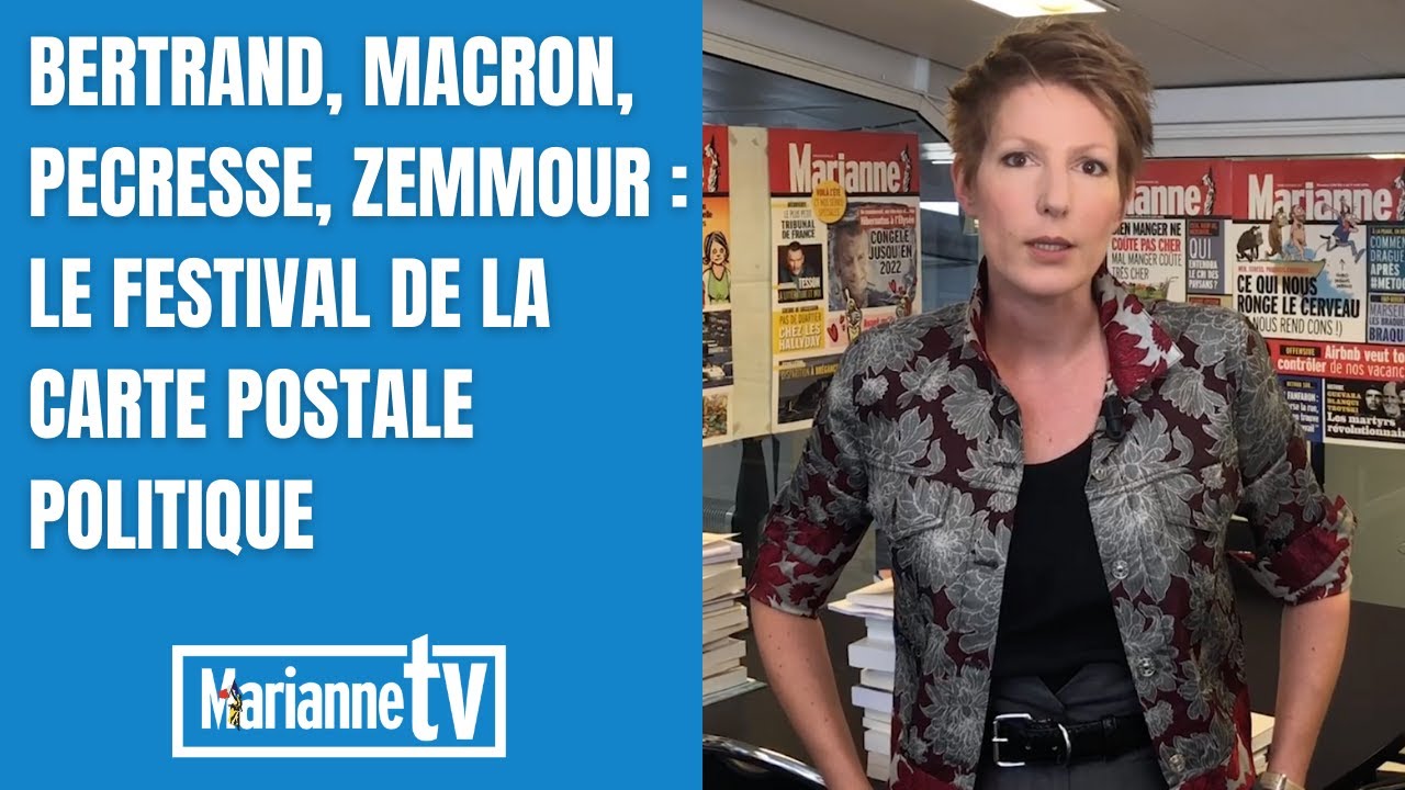 Bertrand, Macron, P&eacute;cresse, Zemmour : le festival de la carte postale politique
