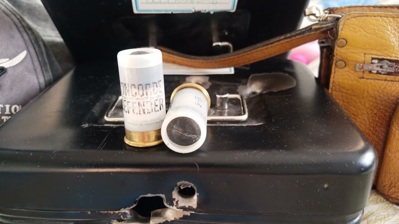 LA CARTOUCHE GOMME COGNE LA PLUS PUISSANTE DU MARCH&Eacute; EN CALIBRE 12/50 SAPL CONCORDE DEFENDER