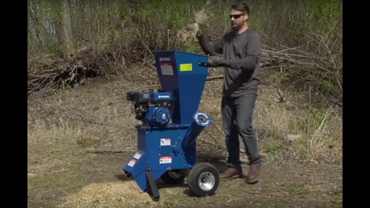 Powerhorse Chipper/Shredder  212cc Powerhorse OHV Engine 3in. Capacity