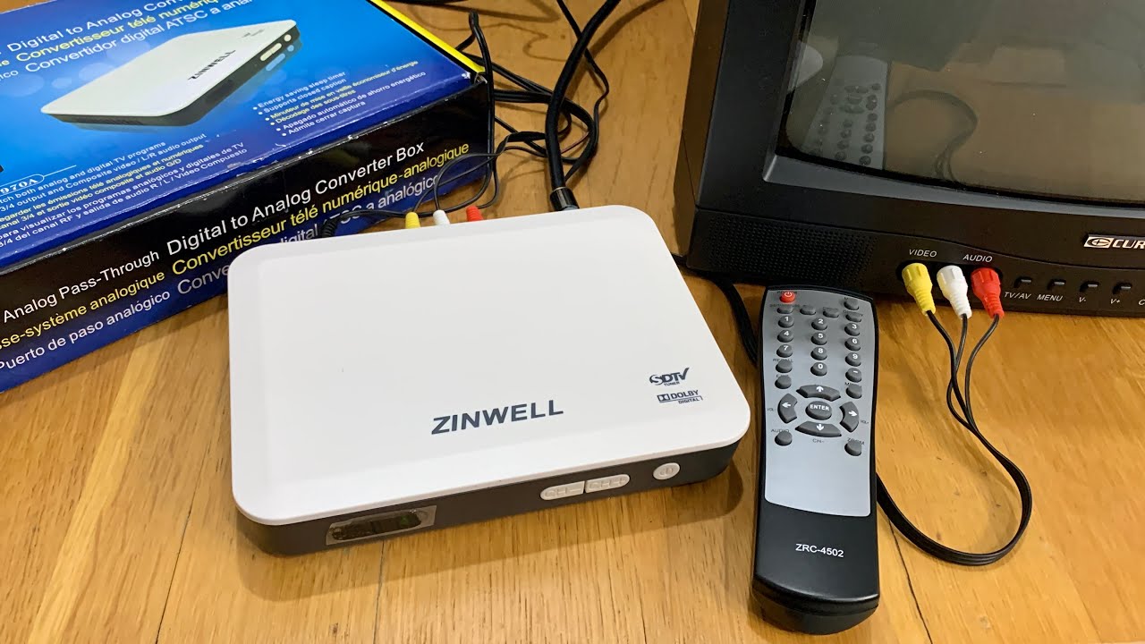 &laquo;Винтажный&raquo; цифровой преобразователь Zinwell DTV Box: демонстрация и обзор &mdash; OTA-конвертер для ан...