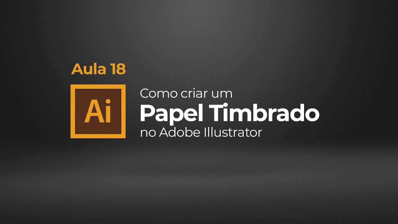 Como criar um Papel Timbrado A4 no Illustrator