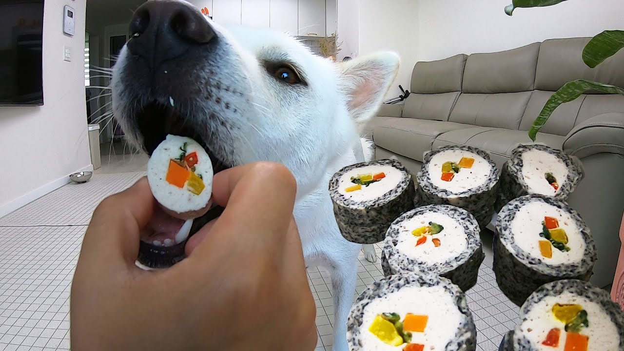 Приготовление корейских закусок для собак