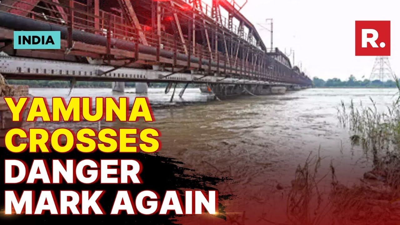 Flood Fear In Delhi As Yamuna River Swells, Breaches Danger Mark Again