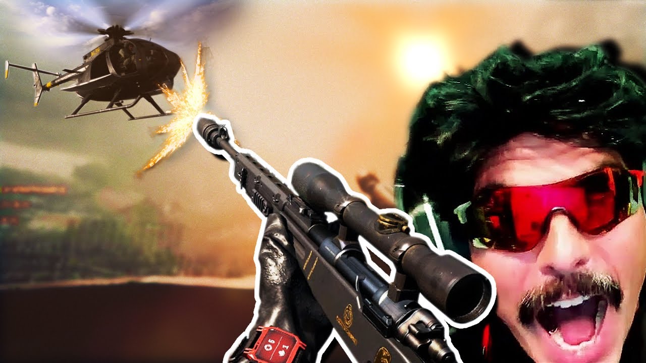 DrDisrespect hits the Craziest NO-SCOPE in Warzone History!
