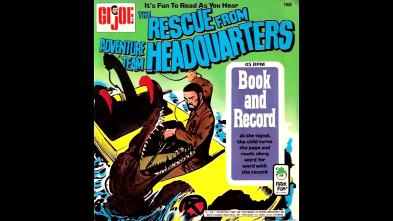 Peter Pan Records | GI Joe - Rescue From Adventure Team HQ  | Page Turners | Power Records